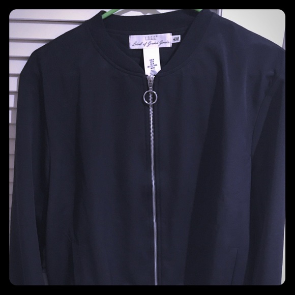 H&M Other - H&M Navy Blue Bomber